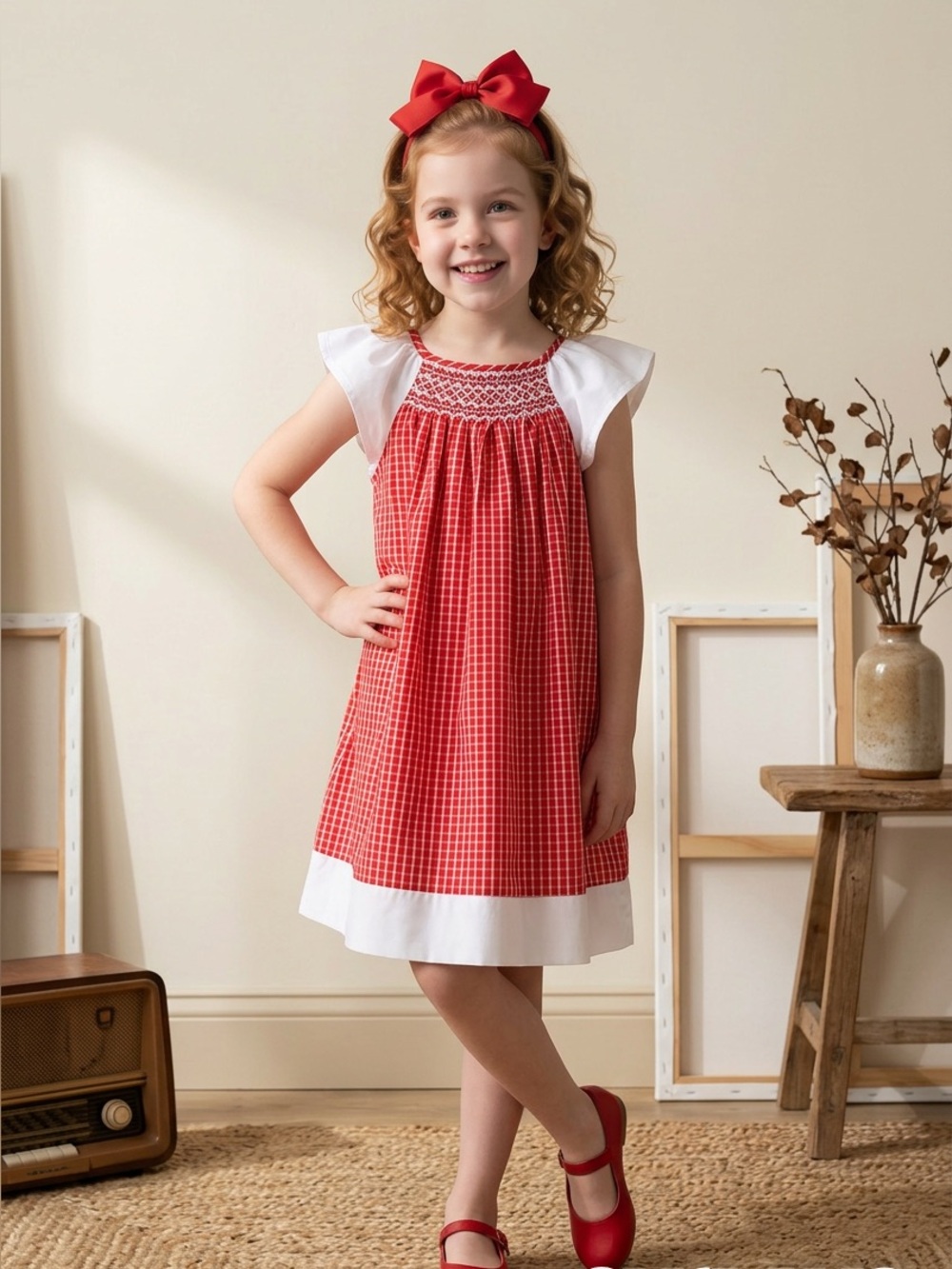 NWT-Girls Petit Atelier Sleeveless Dress Size 3T